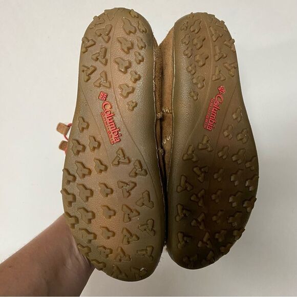 Columbia Women's Minx Moccasin waterproof Omni-Heat leather suede snow boots 7 - Picture 13 of 15